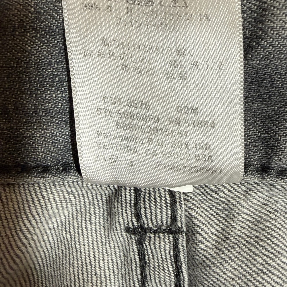 Patagonia Organic Cotton Jeans Mens 33x32 Gray Straight Leg Stretch Denim READ - Picture 11 of 16